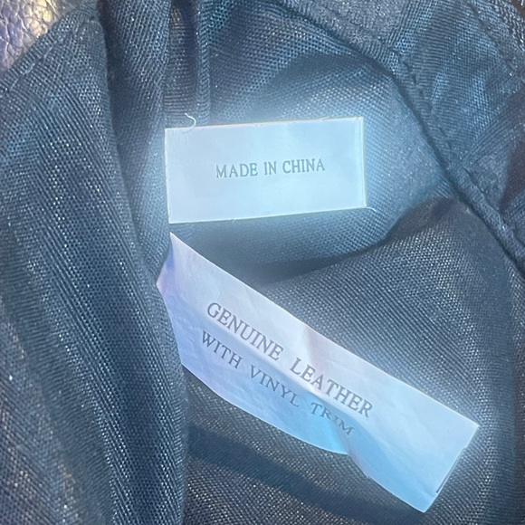 Women's Shoulder Bag tote bag Leather purse Medium Sz Black. - Picture 7 of 7